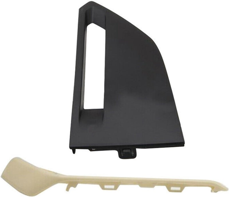 QASULER Front Bumper Fog Light Lamp Cover Trim - Image 2