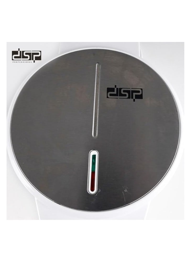 دي اس بي ماكينة صنع الوافل والبسكويت والآيس كريم من دي إس بي بقوة 1000 وات KC1144 - أبيض  - Image 5