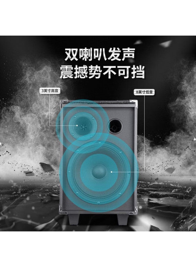 SHINCO Portable Wireless Bluetooth Speaker For Square Dancing, Outdoor High Power Loud Volume Long Battery Life Amplifier - Image 3
