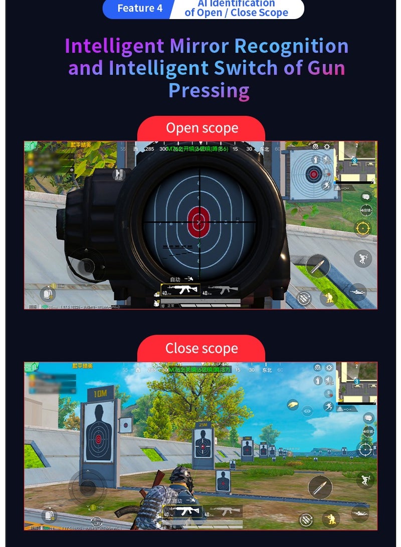 Gaming Mouse 35 Keys Single Hand Gaming Keyboard Converter Set For Android PUBG CODM Genshin Diablo All Games - Image 5