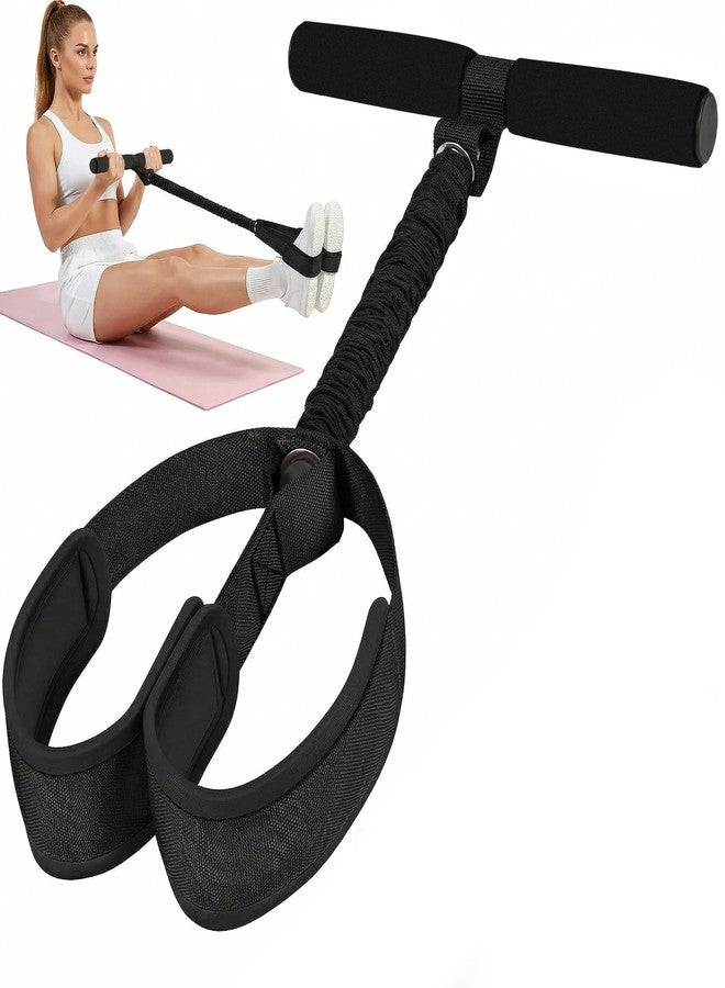 FOLAI Durable Pedal Resistance Band with Handle, Thickened Latex Tubes and Soft Foam Fabric Foot Pedal, Sit Up Exercise Equipment Full-Body Excercise Band Portable Unisex Resistance Exercise Bands - Image 1