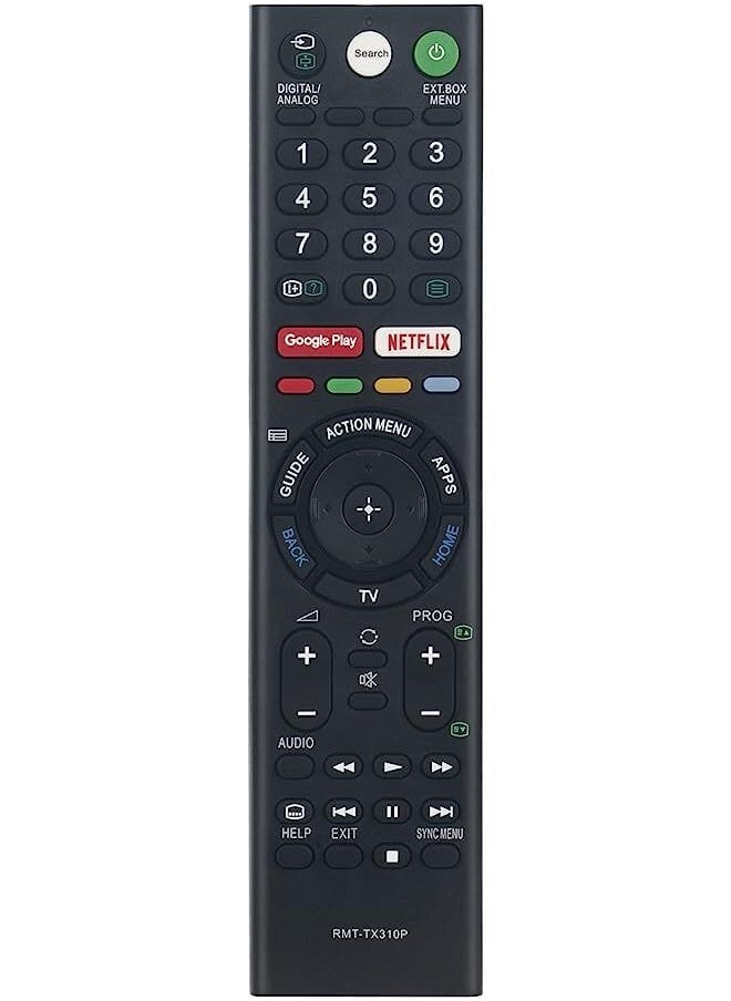 BURAQ - Rmf-Tx310P Infrared Replaced Remote Control No Voice Fit For Sony Tv Kd-75X9000F Kd-65X9000F Kdl-43W800F Kd-70X8300F Kd-60X8300F Kd-85X8500F Kd-55X9000F - Image 1