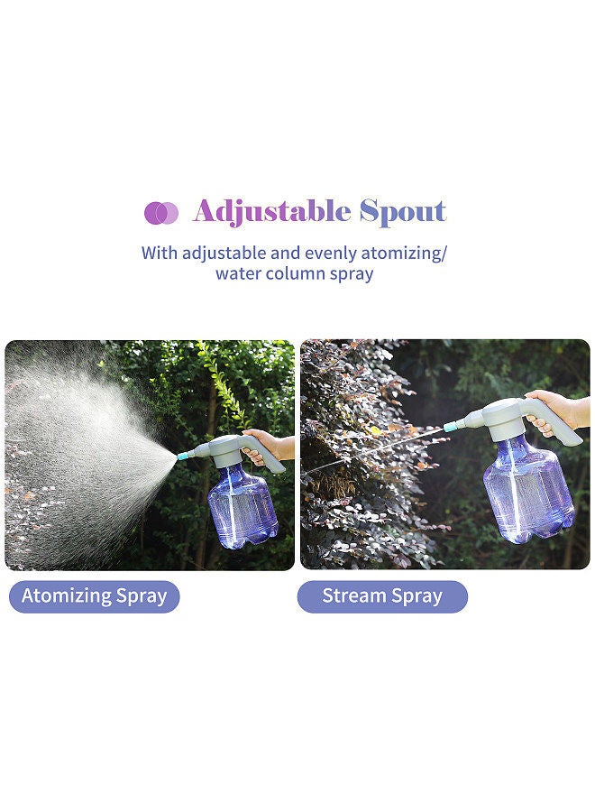 Generic 3L Electric Garden Sprayer Electric Plant Mister Spray Bottle for House Flower Indoor Handheld Watering Can Spritzer with Adjustable Spout Automatic Plant Watering Devices  - Image 5