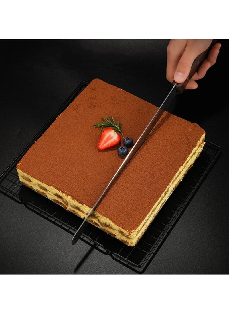 Bukela Square Pan for Brownie Cake Size 10 Inches with Removable Bottom - Image 3