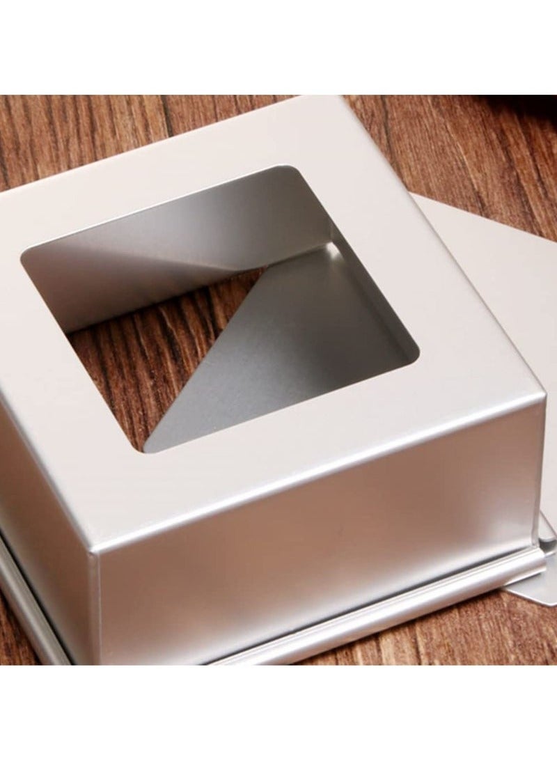 Bukela Square Pan for Brownie Cake Size 10 Inches with Removable Bottom - Image 5