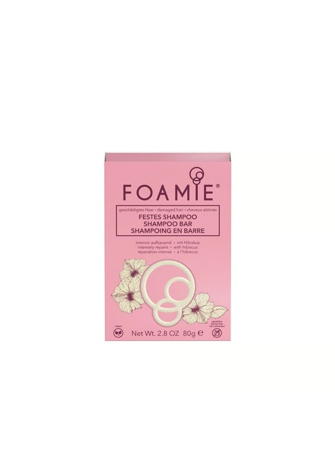 Foamie Shampoo Bar Hibiskiss 80g - Image 4