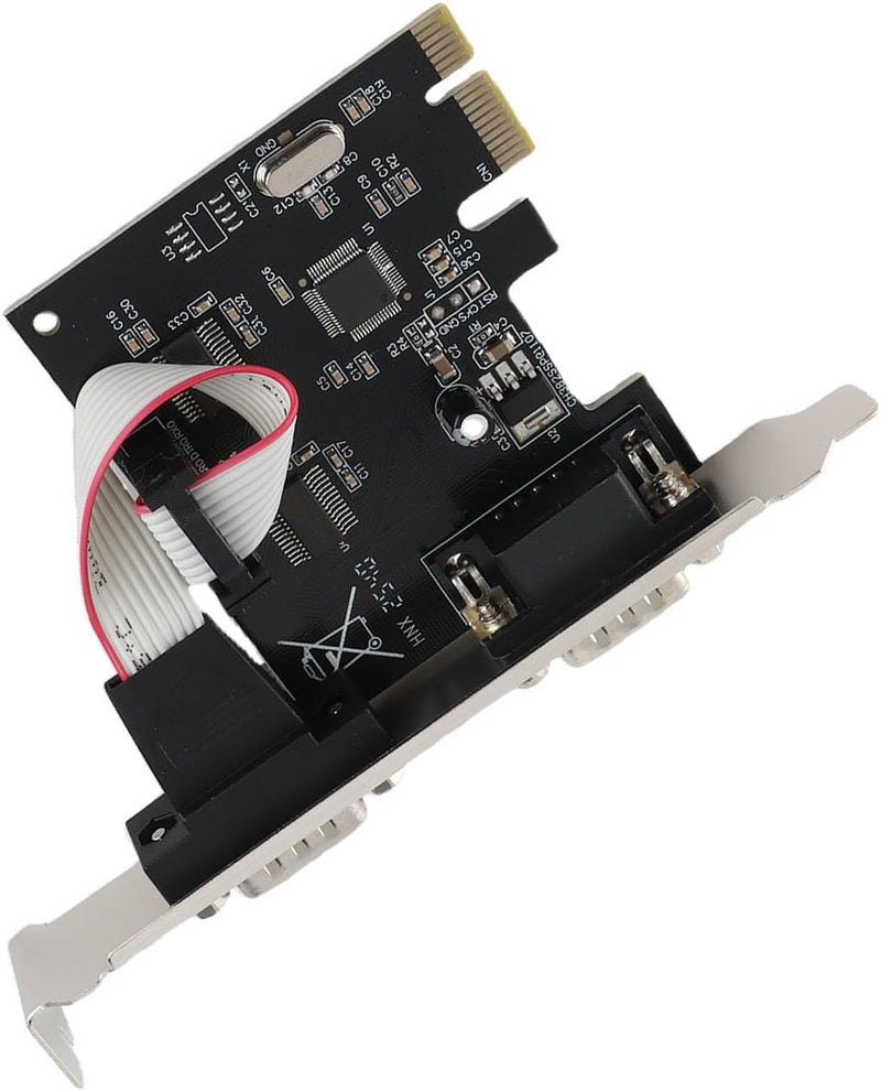 Generic 2 Port PCIE Serial DB9 Port Card, PCI Express RS232 DB9 Serial Expansion Card, PCIE X1 Interface Cards, Ideal for Systems - Image 4