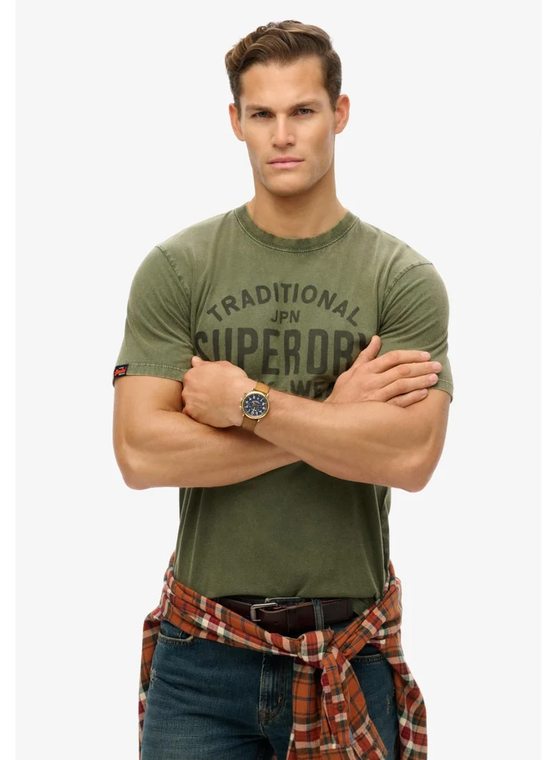 Superdry Machined Goods Workwear Tee