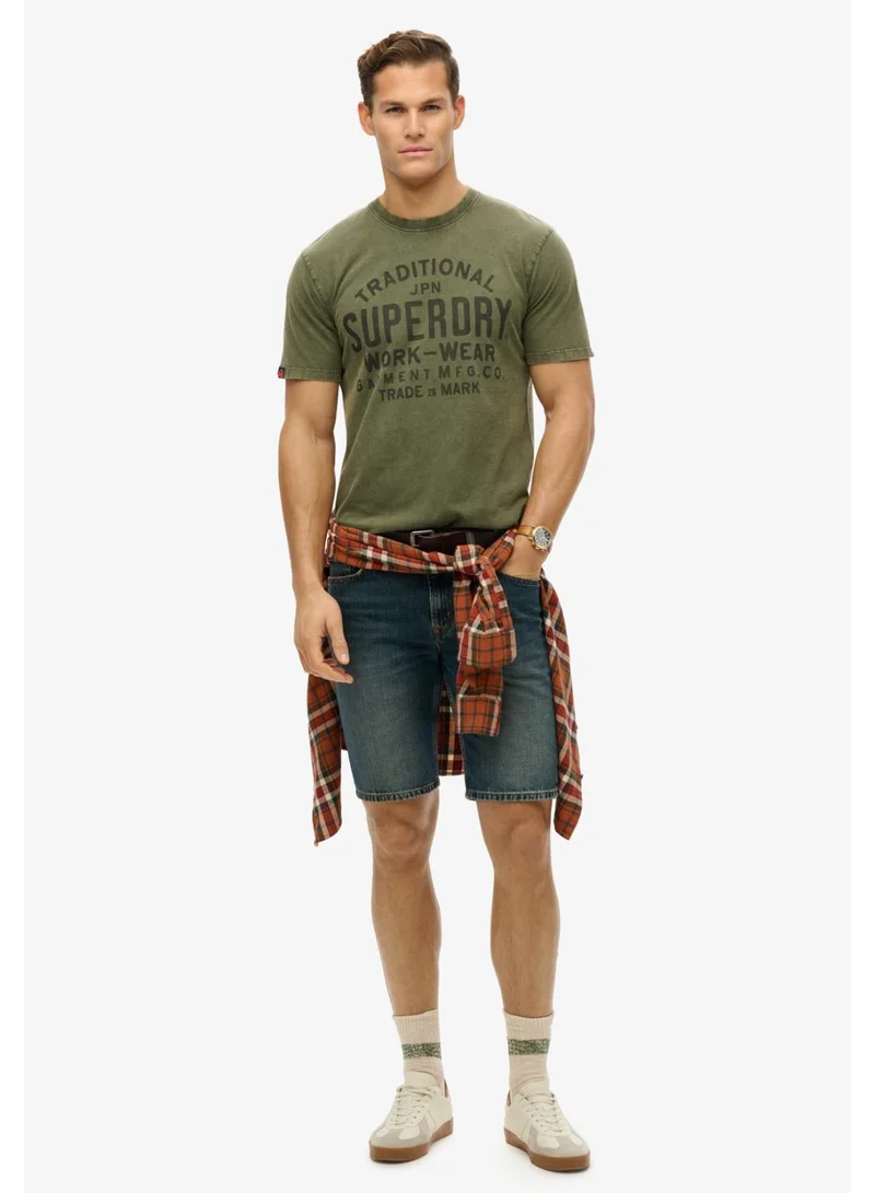 Superdry Machined Goods Workwear Tee