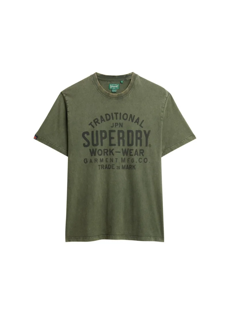 Superdry Machined Goods Workwear Tee