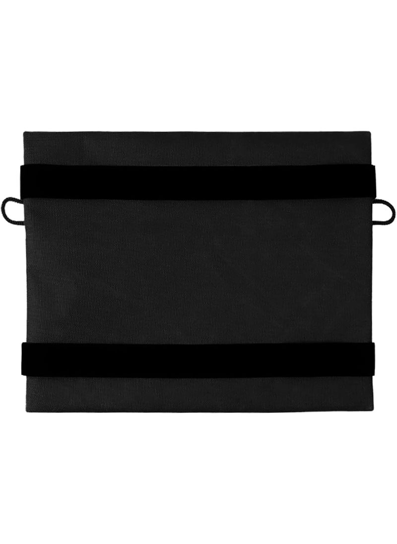 Starsouce Adjustable Elastic Band Multi Pockets Pen Holder Zippered Office Supplies Organizer Caculator Cards Keys Sleeve Pouch for File Folder Binder Book Journals Notebook 85 x 116 Inch Detachable  - Image 3
