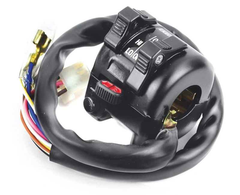 Uno Minda Sw-0714 Handle Bar Switch- Left Side - Kick Start for Yamaha-Rx-100 Black - Image 3
