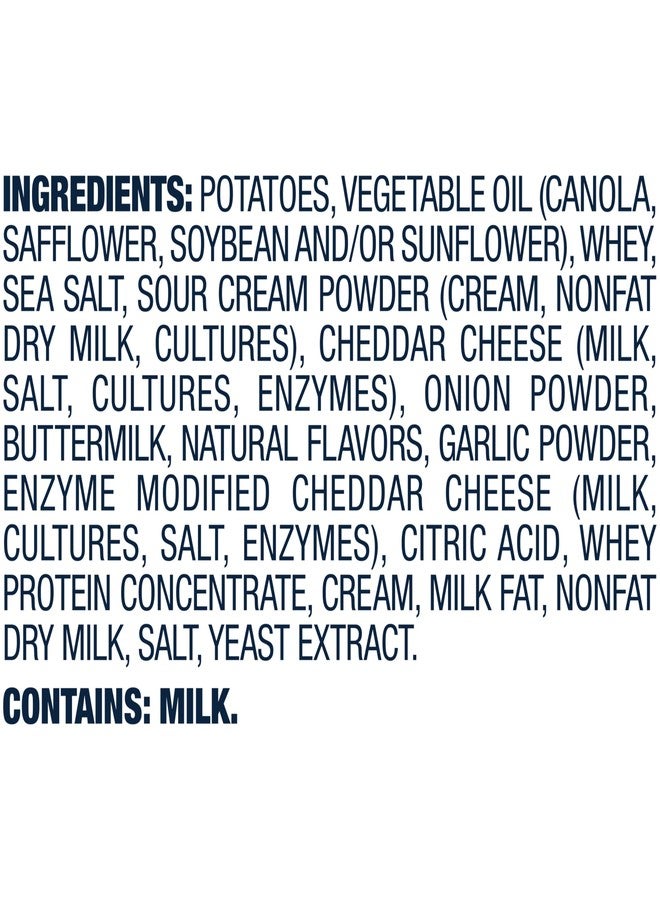 Cape Cod Waves Potato Chips Wavy Cut White Cheddar & Sour Cream, 7 Oz - Image 3