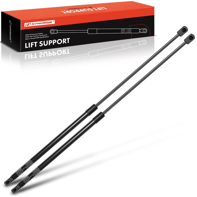 A-Premium Front Hood Lift Supports Shock Struts Compatible with Jaguar XK 2007-2015 XKR 2005-2015 XKR-S 2012-2015 2-PC Set - Image 1
