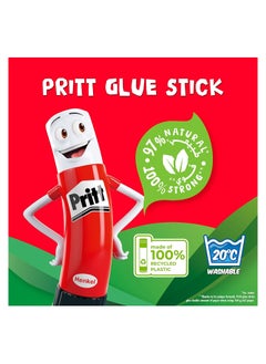 Pritt Transparent Glue Stick 11G X 4  - Image 3