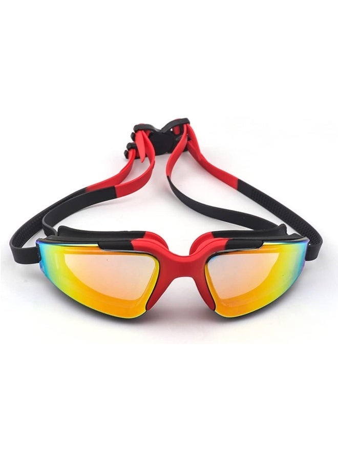 ECVV Electroplating Swimming Goggles Adjustable UV Protection Swimwear Anti-Fog Swim Diving Water Glasses for Men Women Diving Water Sports Eyewear - Image 2