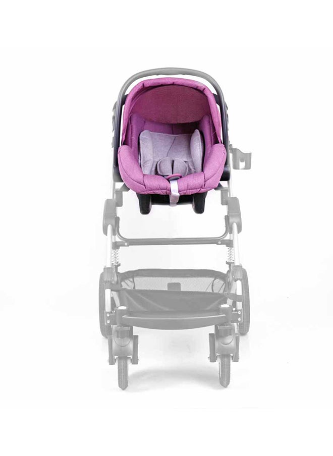cynebaby - Cynebaby Safety Car Seat With Stroller Adaptor - Purple - Image 1