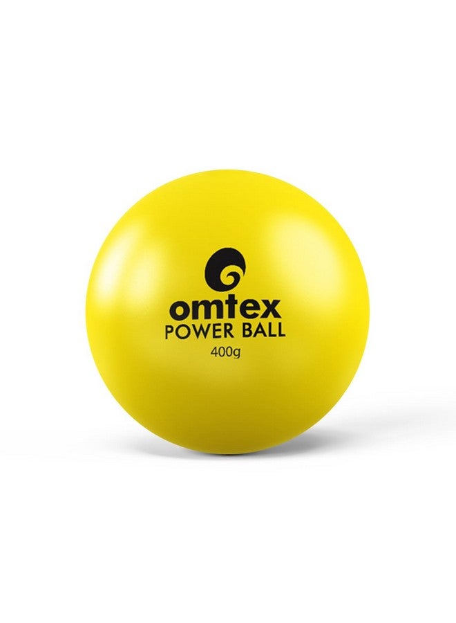 omtex Power Ball PVC Training Cricket Weighted Ball Combo Set for Batting and Pitching Size 400g 600g 800g Multicolor Pack of 3 - Image 4