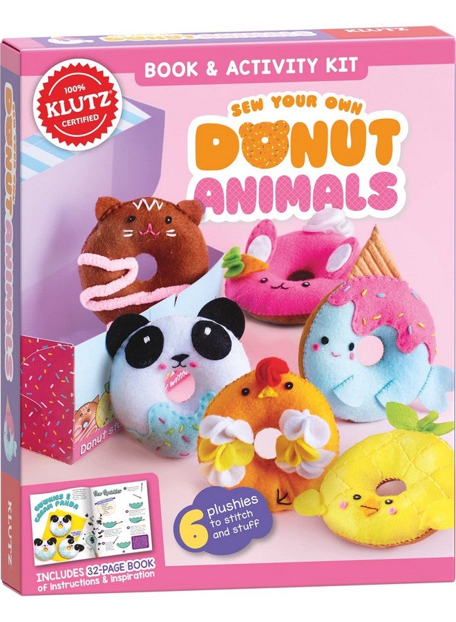 Klutz Sew Your Own Donut Animals Craft Kit - Image 1