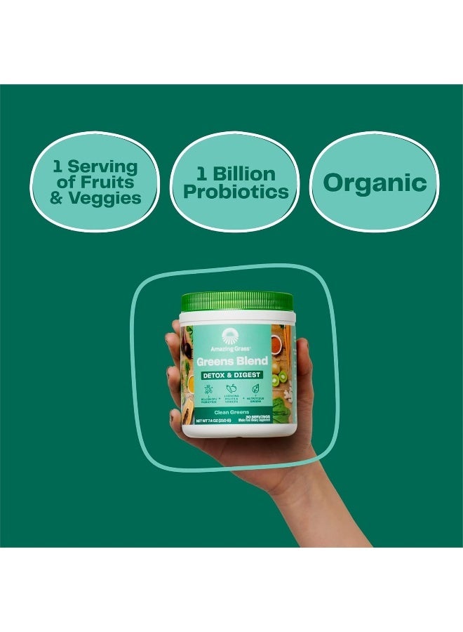 Amazing Grass Detox And Digest Powder, 240 grams - Image 2