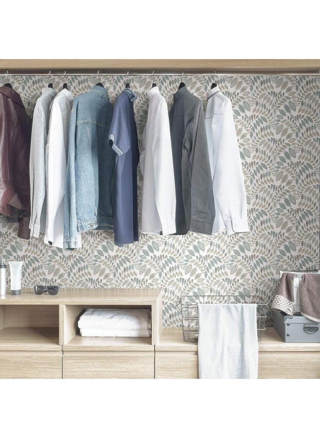 NuWallpaper - Nus3260 Gustavus Peel & Stick Wallpaper Blue - Image 1