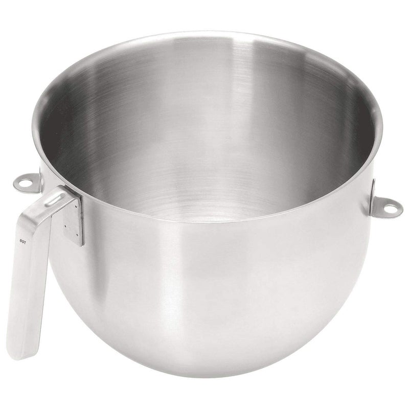 KitchenAid KitchenAid KSMC8QBOWL 8-Quart Mixing Bowl with J Hook Handle, Stainless Steel, NSF, 8quarts  - Image 1