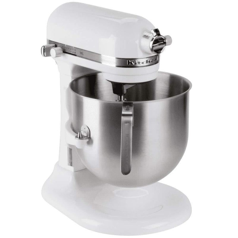 KitchenAid KitchenAid KSMC8QBOWL 8-Quart Mixing Bowl with J Hook Handle, Stainless Steel, NSF, 8quarts  - Image 2