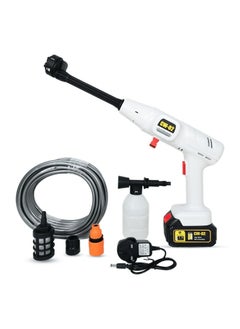 TBS DESIGN TBS DESIGN CW02 Wireless High-Pressure Car Washing Machine – Rechargeable Portable Pressure Washer with 8Ah Battery, 30% Extra Battery Time, Cordless Car Washer for Home, Garden & Outdoor Cleaning  - Image 1