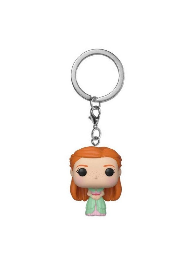 Funko Pop Keychain: HP - Ginny Weasley - (Yule) - Harry Potter Novelty Keyring - Collectable Mini Figure - Stocking Filler - Gift Idea - Official Merchandise - Fantasy Fans - Backpack Decor - Image 1