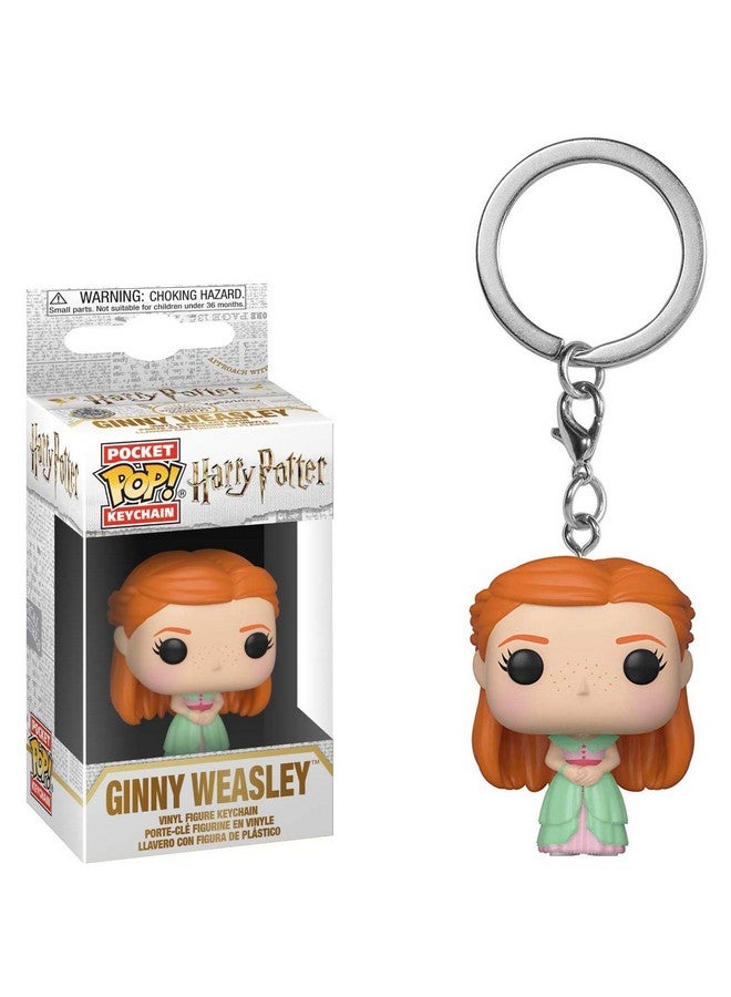 Funko Pop Keychain: HP - Ginny Weasley - (Yule) - Harry Potter Novelty Keyring - Collectable Mini Figure - Stocking Filler - Gift Idea - Official Merchandise - Fantasy Fans - Backpack Decor - Image 3