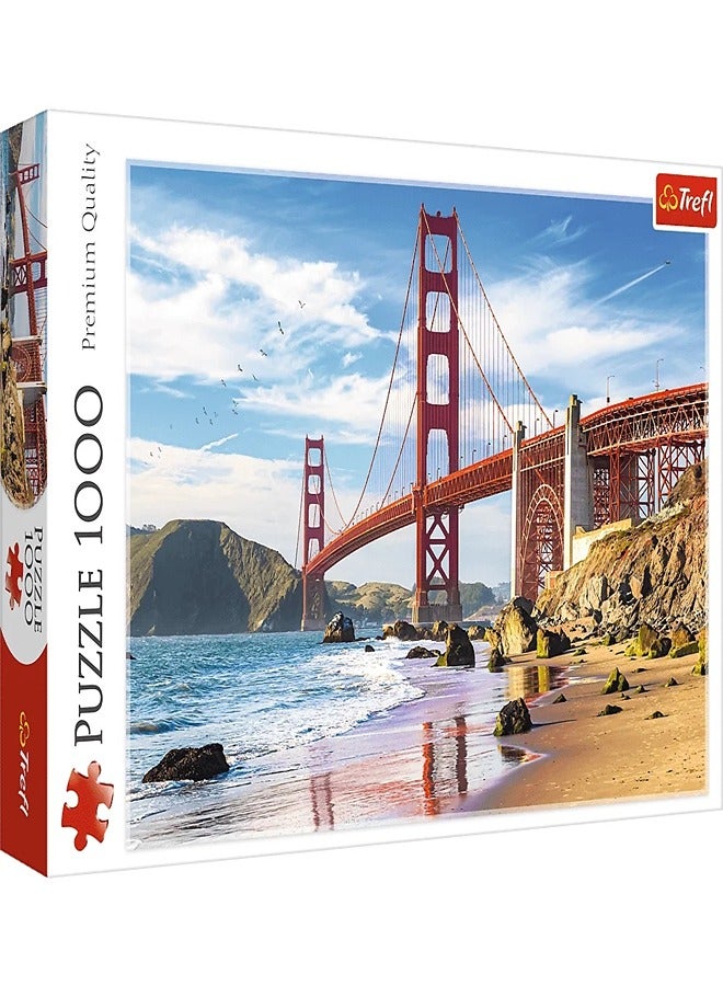 Trefl Trefl - Puzzle Golden Gate Bridge, San Francisco, USA - 1000 Pieces  - 10722  - Image 1