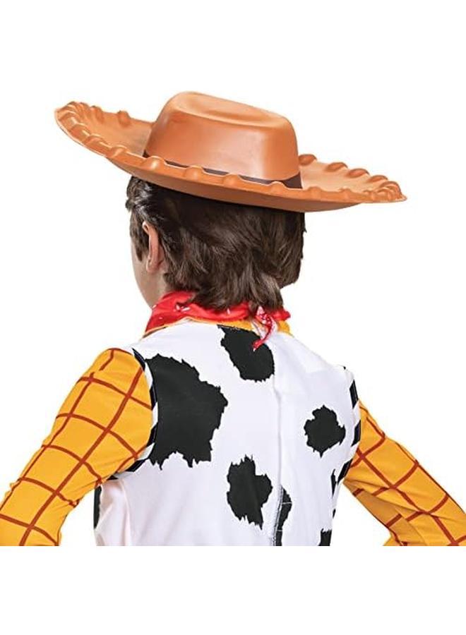 دسغايز زي وودي الكلاسيكي توي ستوري 4 للأطفال مقاس M 7 8 - Image 4