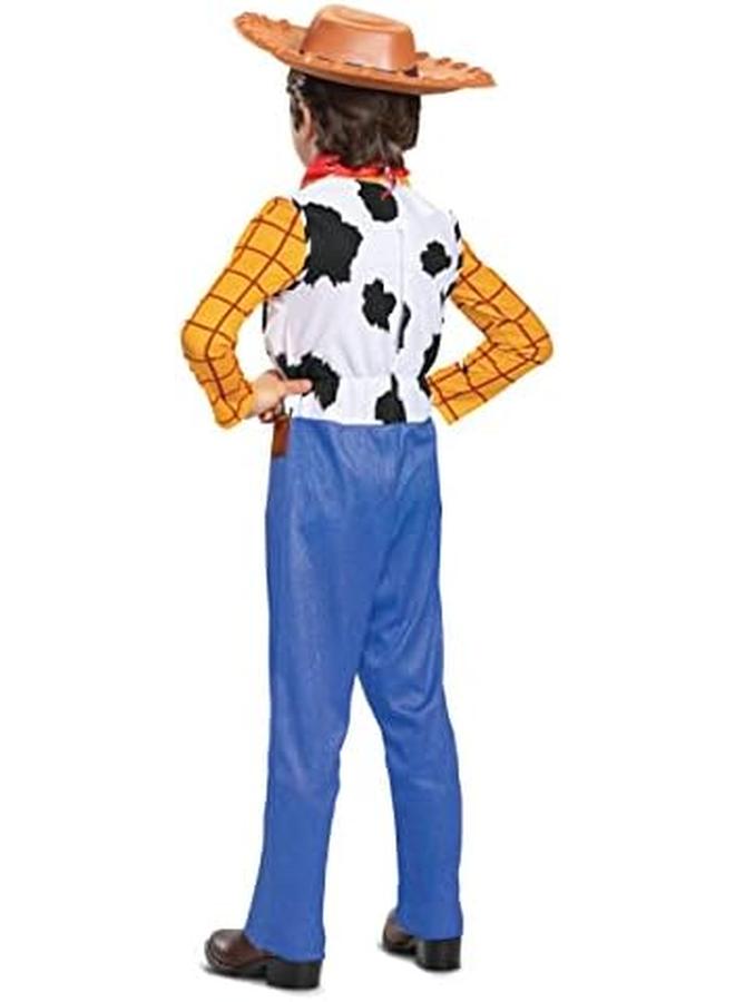 دسغايز زي وودي الكلاسيكي توي ستوري 4 للأطفال مقاس M 7 8 - Image 2