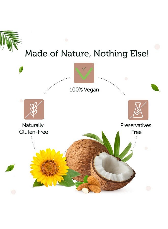 Neuherbs Plant Based Natural Vitamin E Plus From Sunflower Oil (With Almond Oil For Better Face, Skin & Hair) Certified Vegan - 30 Veg Capsules - Image 5