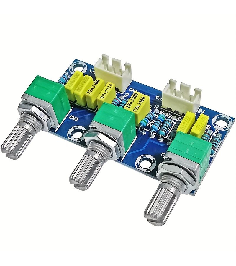 Unpowered Tone Board Type A Treble And Bass Adjustment Preamp Module Hifi Enthusiast Level Audio Amplifier Pre Stage Component With Significant Effect And About 10db Attenuation - Image 1