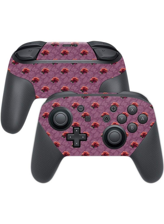 مايتي سكينز غلاف Mightyskins متوافق مع وحدة تحكم Nintendo Switch Pro Sunset Roses | غطاء ملتف واقٍ ومتين وفريد من نوعه من الفينيل | سهل التطبيق والإزالة وتغيير الأنماط | صنع في الولايات المتحدة الأمريكية - Image 1