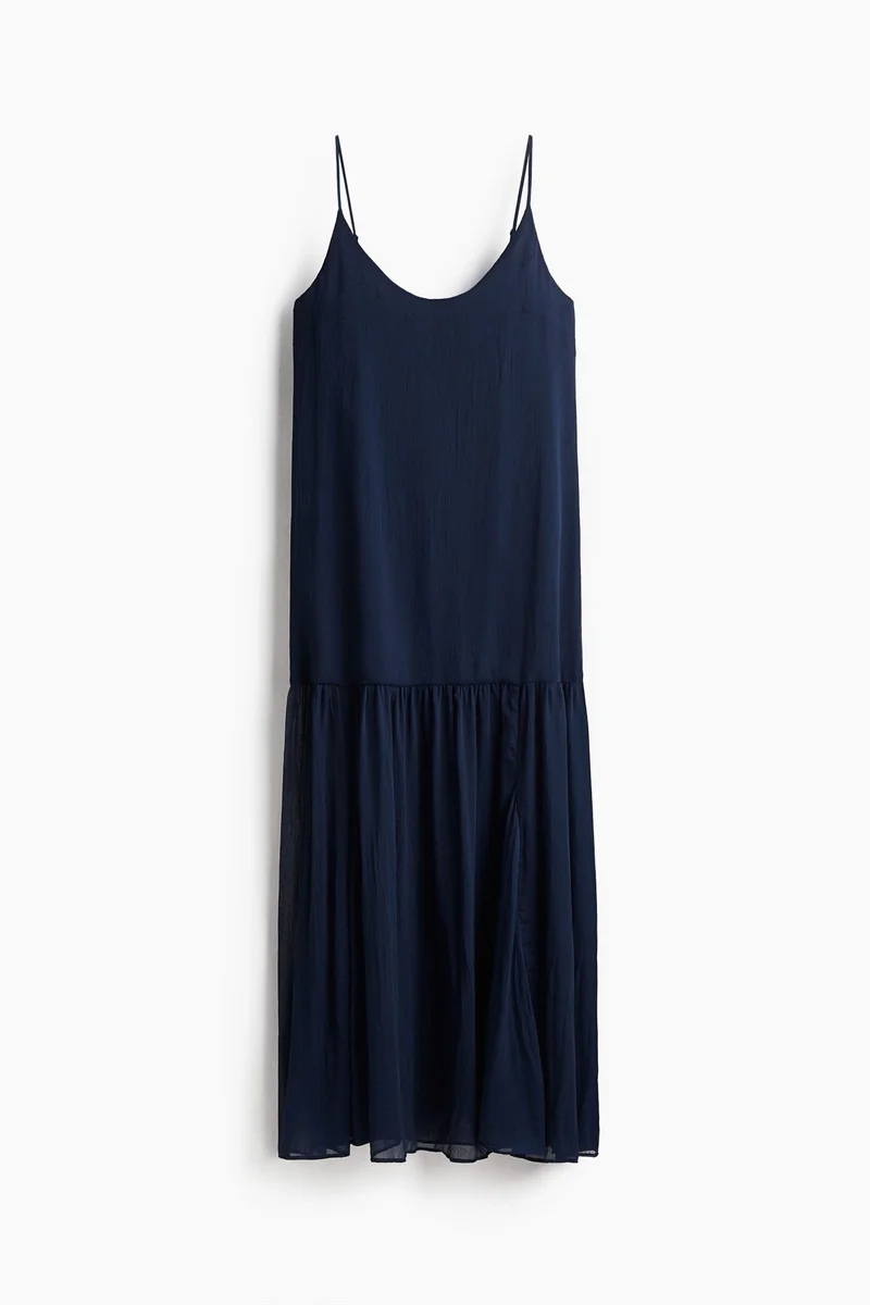 H&M Long chiffon dress