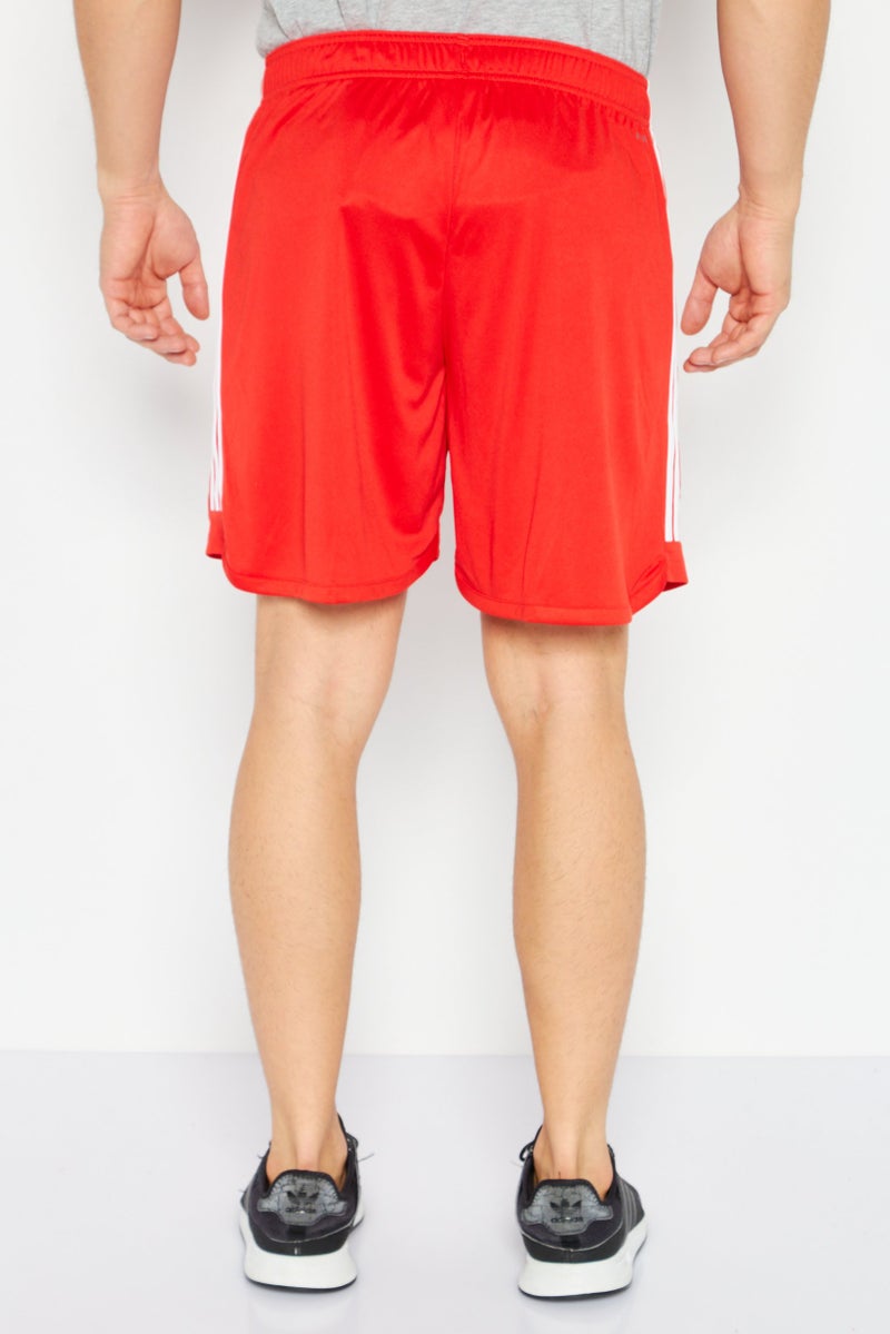 Adidas شورتات كرة القدم للرجال من FC بايرن ميونيخ مزينة، حمراء - Image 3