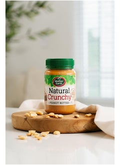 Mother Earth Mother Earth Natural Crunchy Peanut Butter, No Added Sugar, 380 gms  - Image 4
