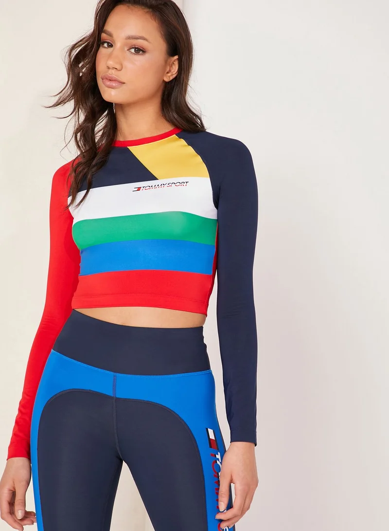 TOMMY HILFIGER Cropped Panel Top