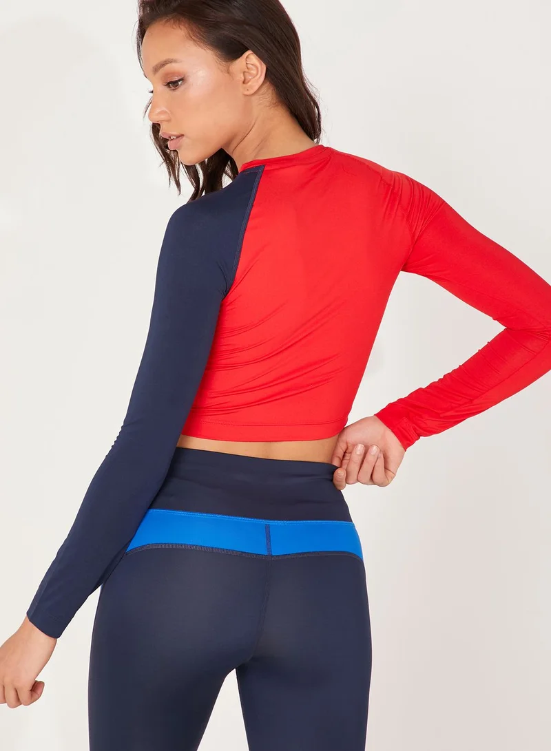 TOMMY HILFIGER Cropped Panel Top