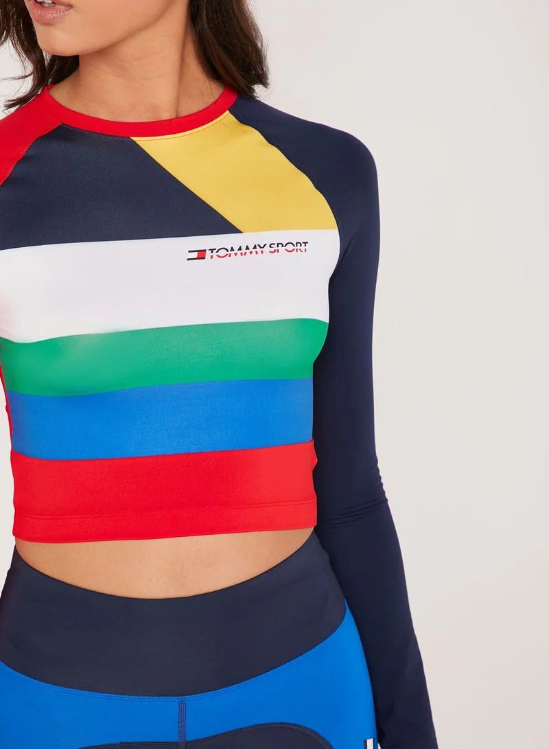 TOMMY HILFIGER Cropped Panel Top