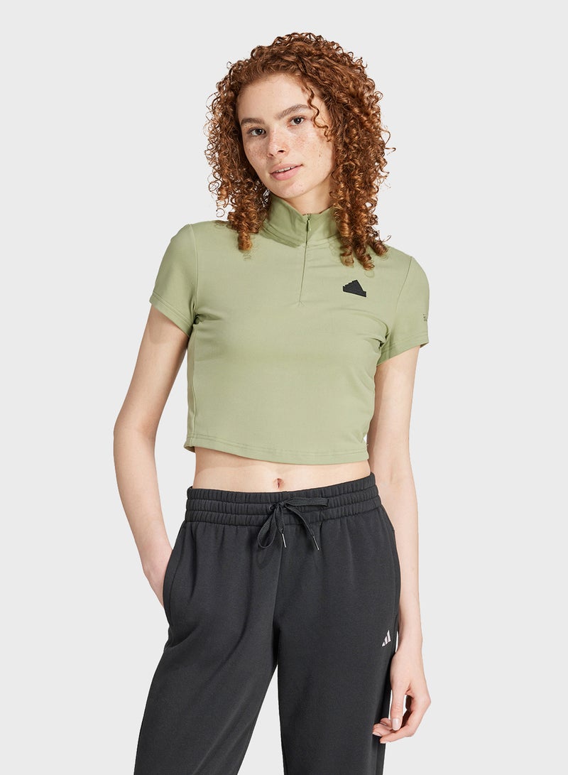 adidas تيشيرت بطبعة المدينة - Image 1