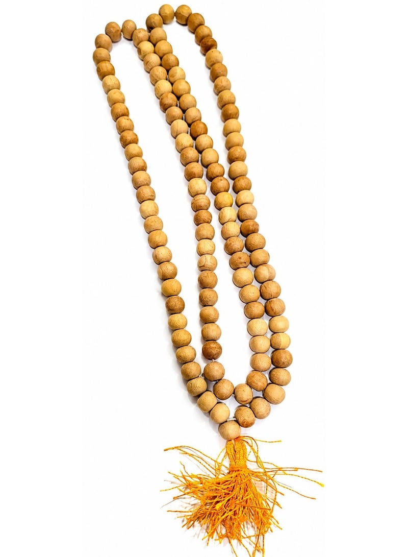 Wooden prayer beads, 8mm beads, handmade, used for prayer and meditation, 99 beads - Image 1