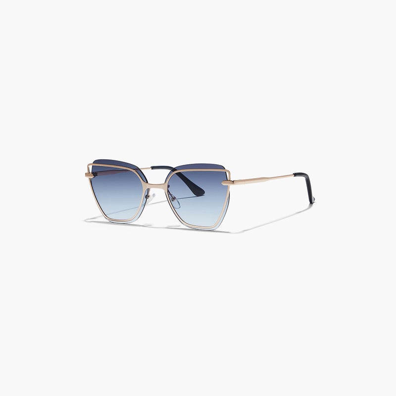 Cat Eye Sunglasses in Blue for Women