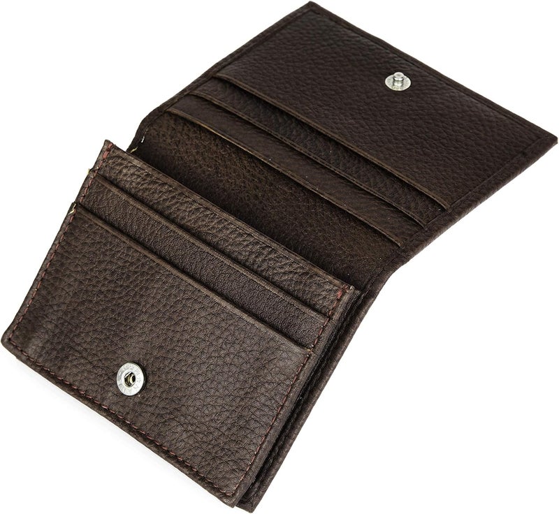 Napa Hide ® Mens Leather Wallet (Dark Brown) - Image 3