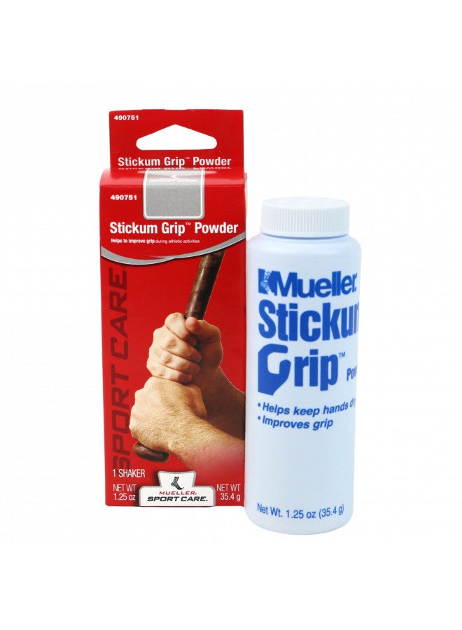 Mueller Stickum Grip Powder 1.25 oz Shaker - Fast & Easy Application! #490751 - Image 3