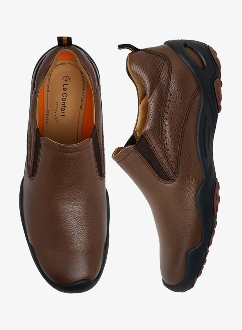 لو كونفورت أحذية رجالية جلدية سهلة الارتداء