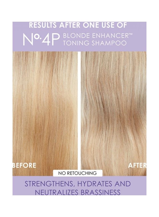 Olaplex No. 4P Blonde Enhancer Toning Shampoo - Image 3