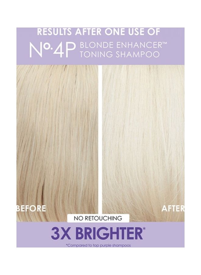 Olaplex No. 4P Blonde Enhancer Toning Shampoo - Image 2